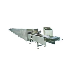 Full Automatic Chocolate Pie/Coated Cake Production Line with Stainless Steel