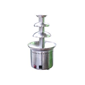 Popular Electric Stainless Steel Chocolate Fountain 3 Tiers Machinery